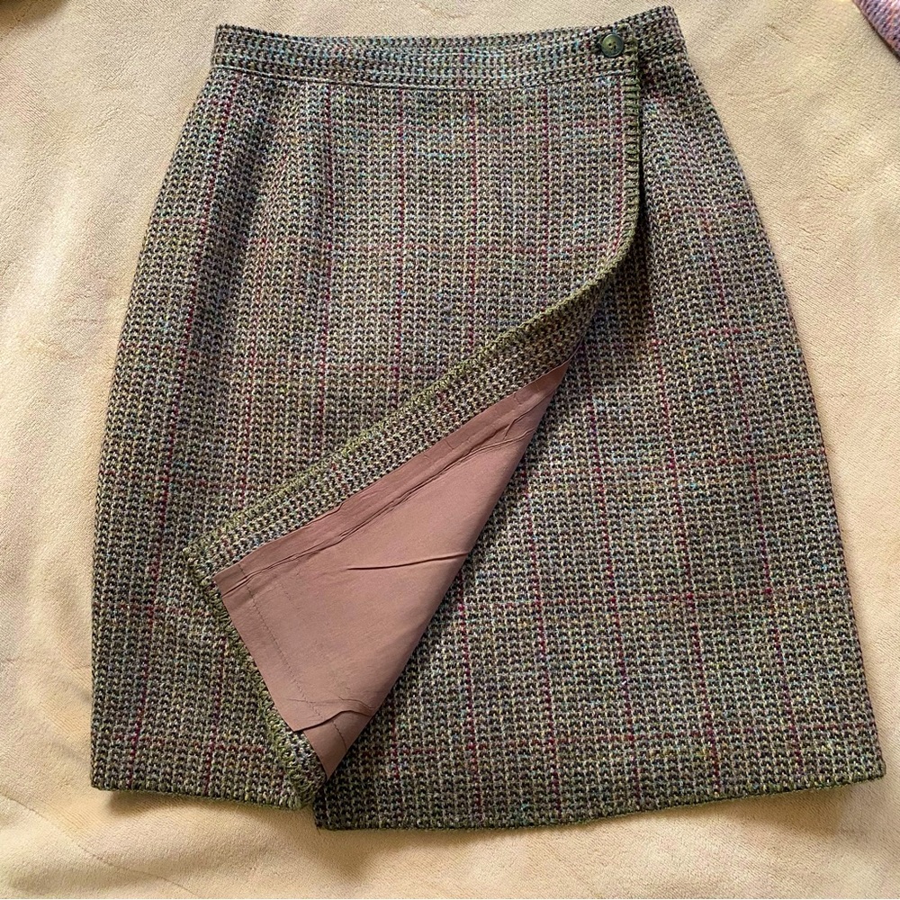 Wool Wrap Skirt